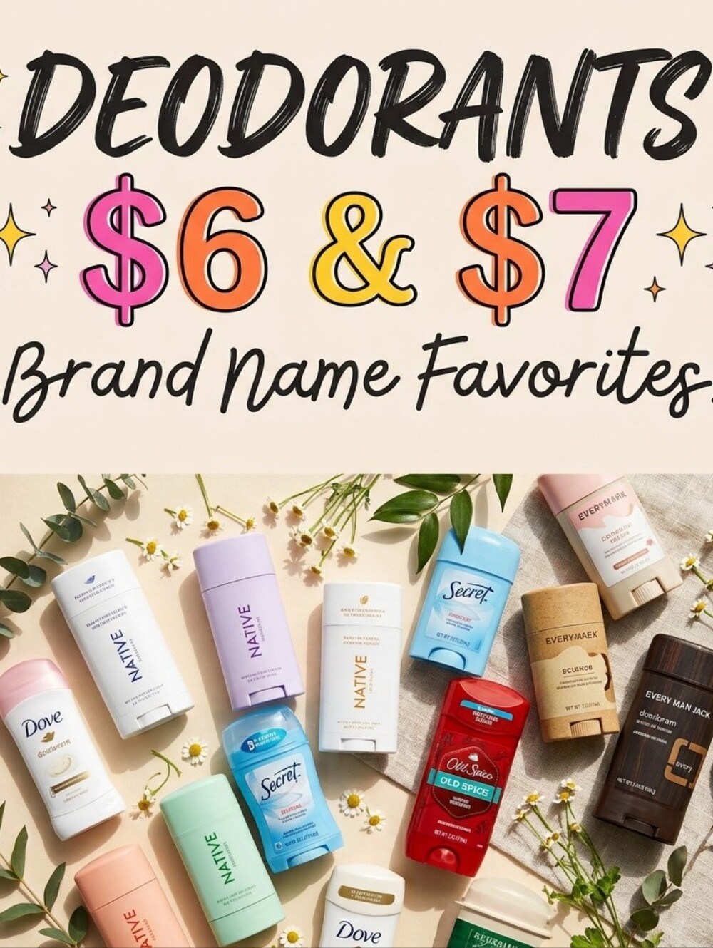 LIVE! Deodorant During Live!